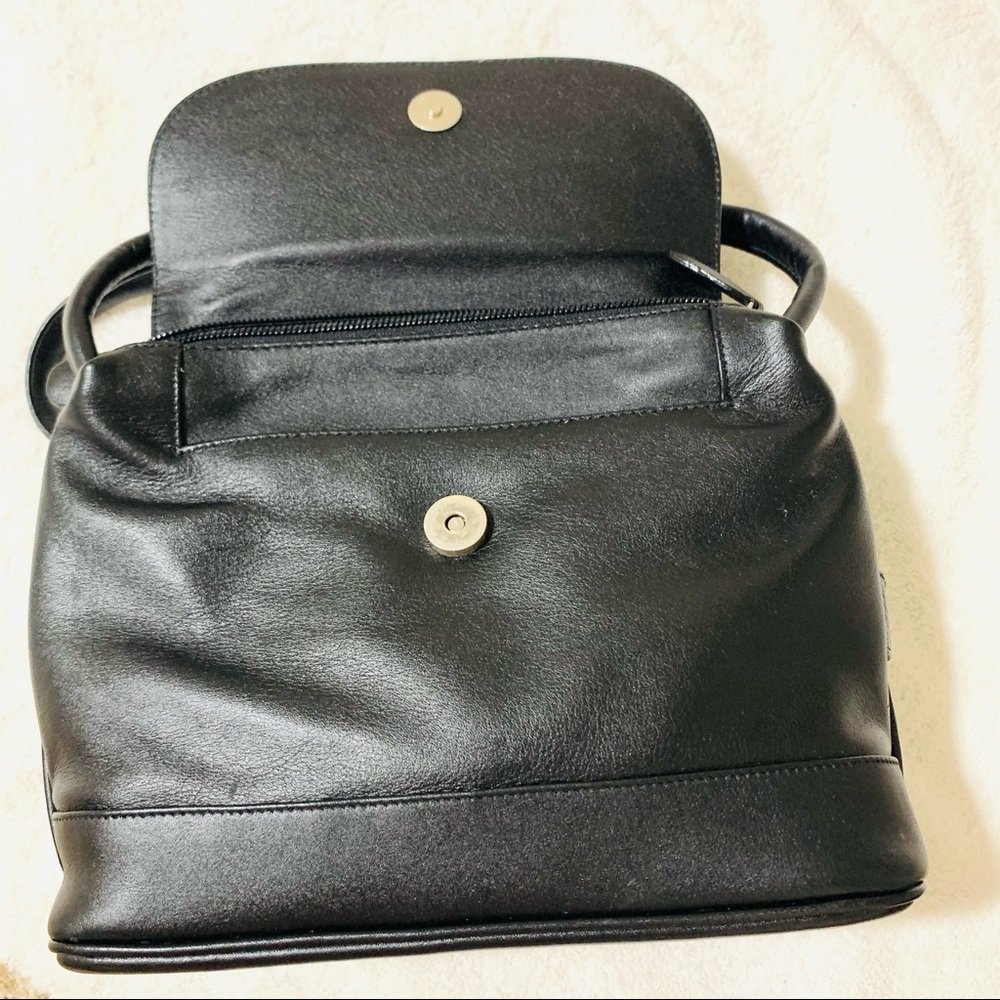 Mulberry Black Leather Top-Handle Handbag - Picture 9 of 12